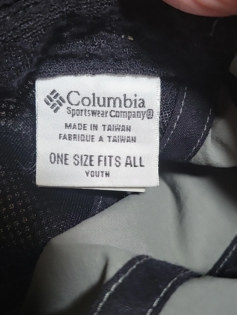 VGUC- Vintage Columbia Youth Lightweight Cap w/Mesh Sides